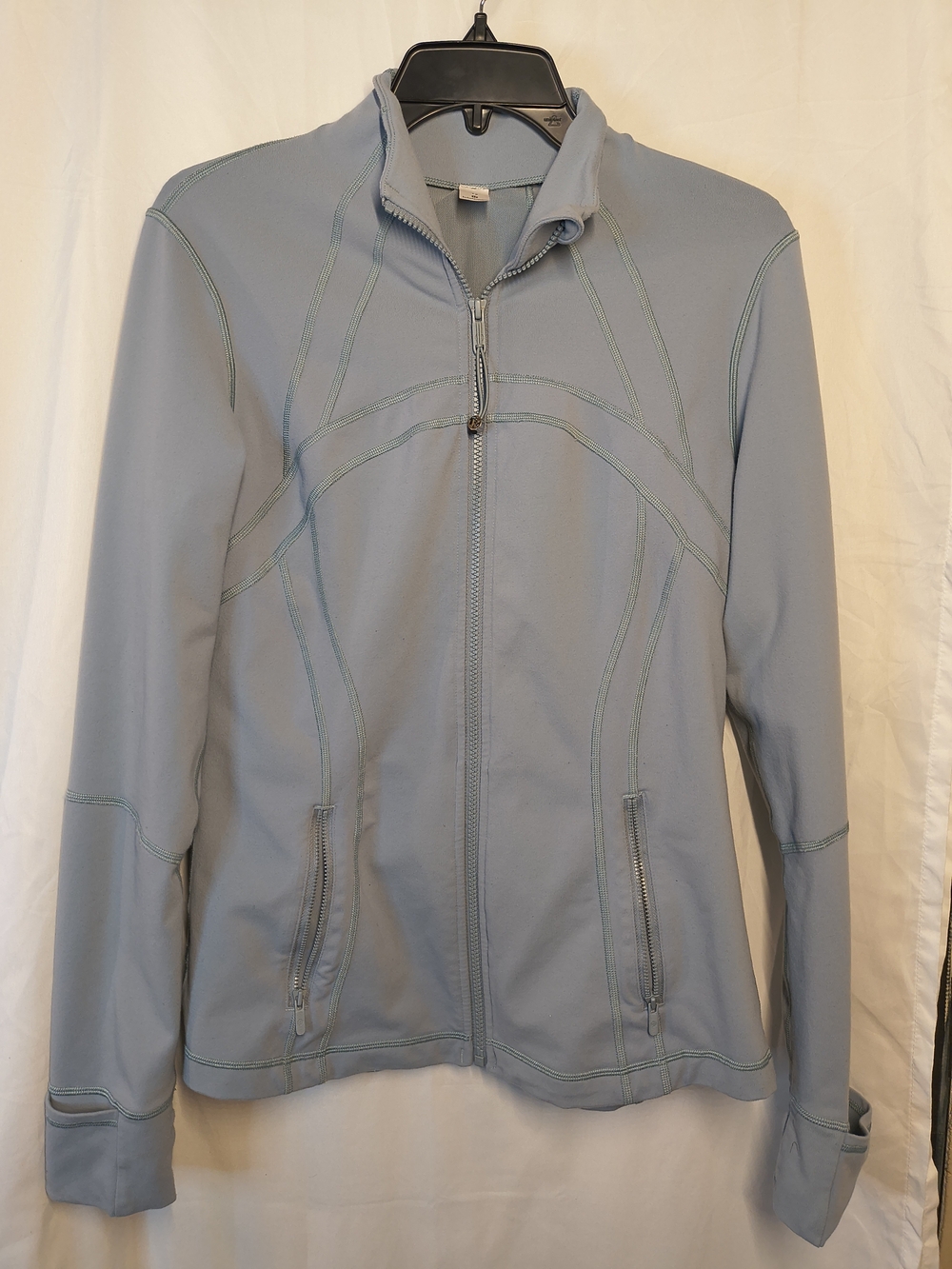 lululemon athletica Light Blue Full-Zip Softshell Jacket